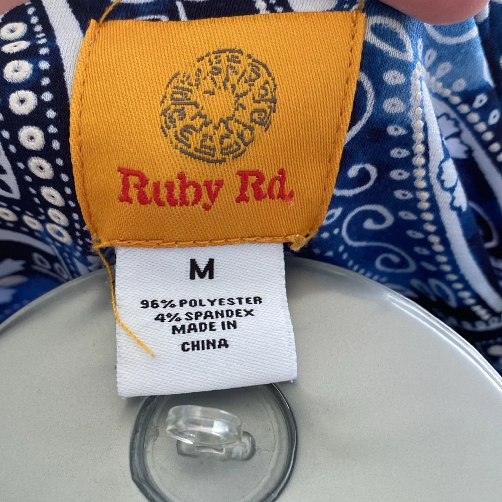 Ruby Rd. Medium blouse - Picture 4 of 6